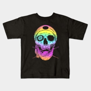 Kawaii Japanese Anime Skeleton Sushi Halloween Kids T-Shirt